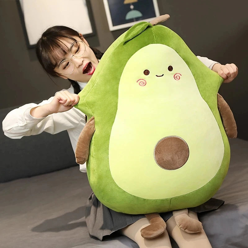 Cute Kawaii Avocado Plush Soft Stuffed Toy - Image 2