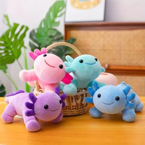 Cute Colorful Axolotl Soft Plush Toy
