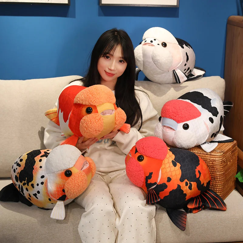 Chunky Ranchu Goldfish Plush Toy - Image 3