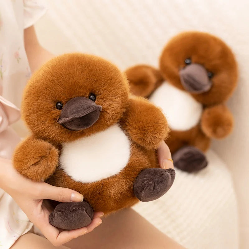 Adorable Brown Platypus Soft Plush or Keychain - Image 3