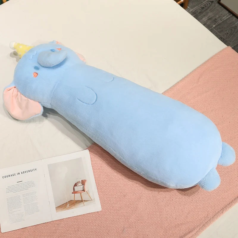 Cute Tan Cat Plush Body Pillow - Image 9