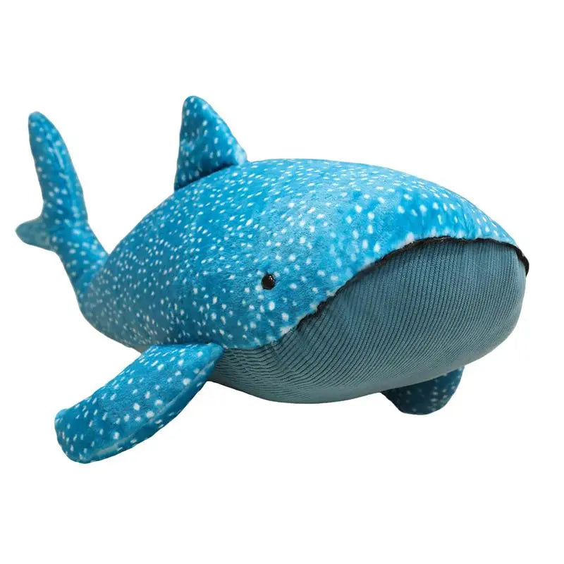Blue Polka Dot Whale Shark Plush Toy - Image 7