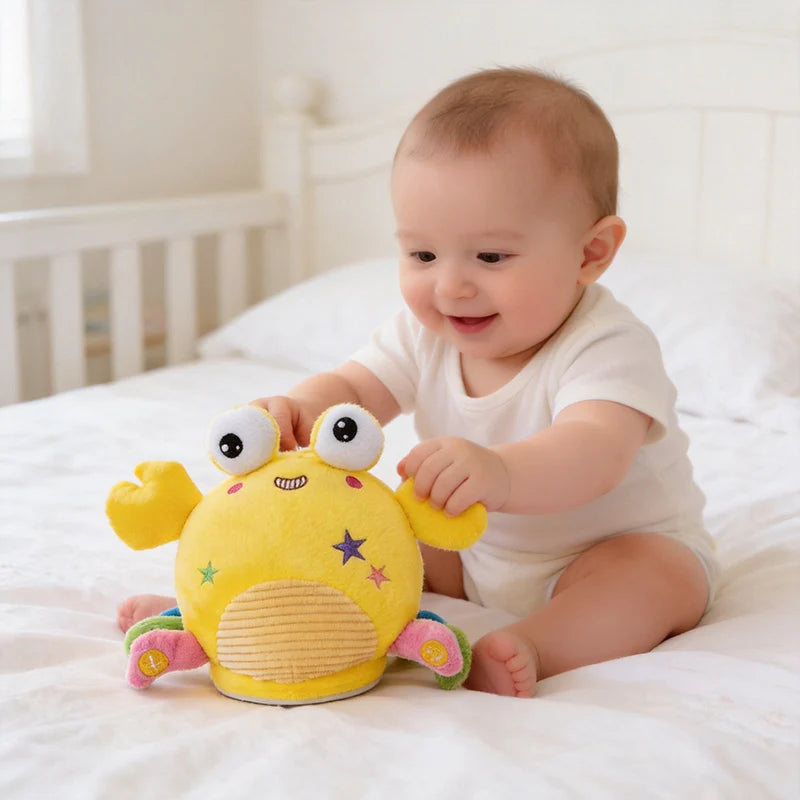 Pink Octopus Plush with Rosy Cheeks and Colorful Legs - Image 2