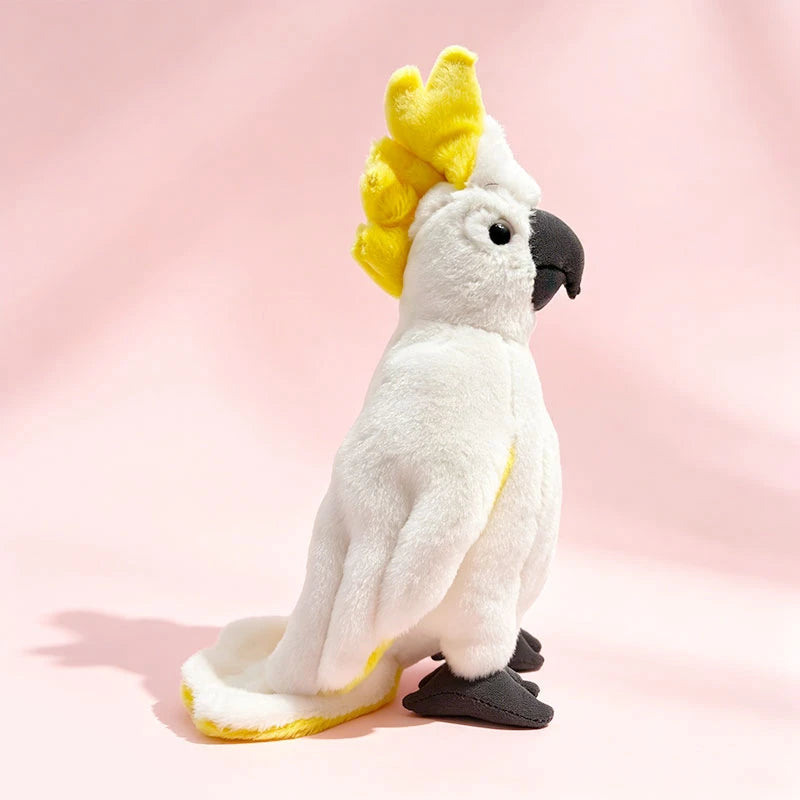 Vibrant Realistic Plush Parrot Stuffed Animal - Image 12