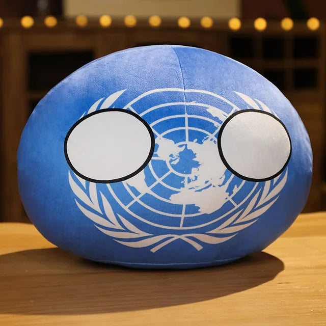 Soft Round Countryball Flag Plush Toy - Image 19