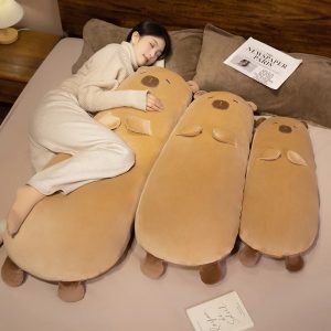 Cute Caramel Bear Plush Body Pillow