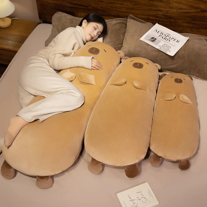 Cute Caramel Bear Plush Body Pillow