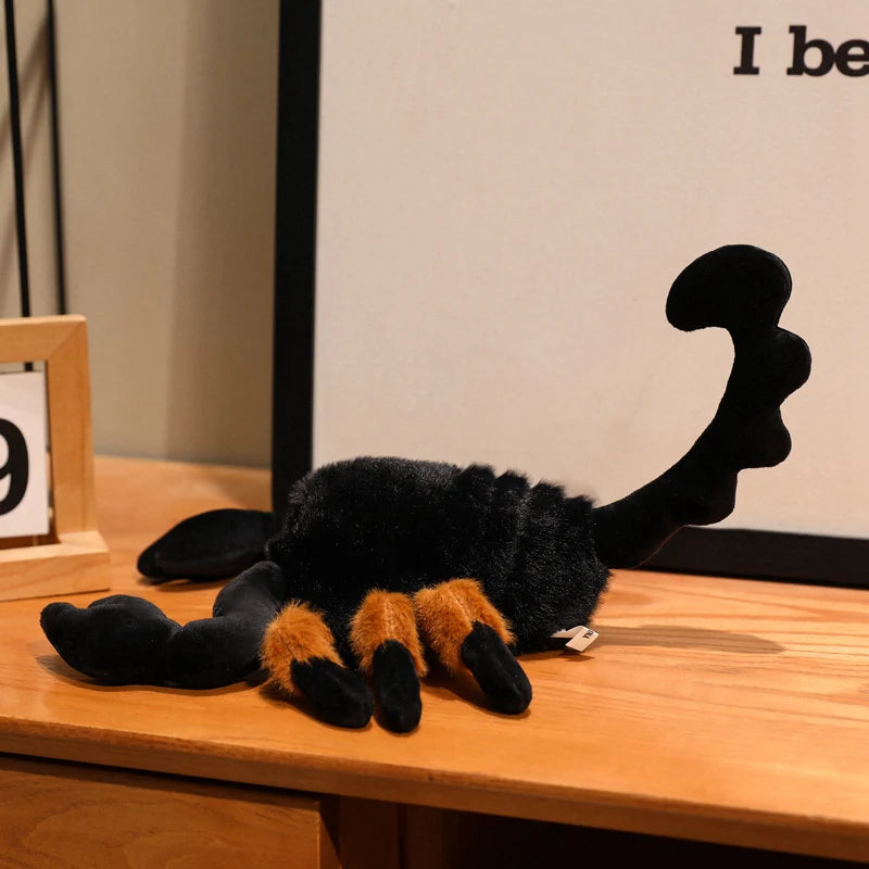 Creepy Cute Black Scorpion Plush with Claws - Image 3