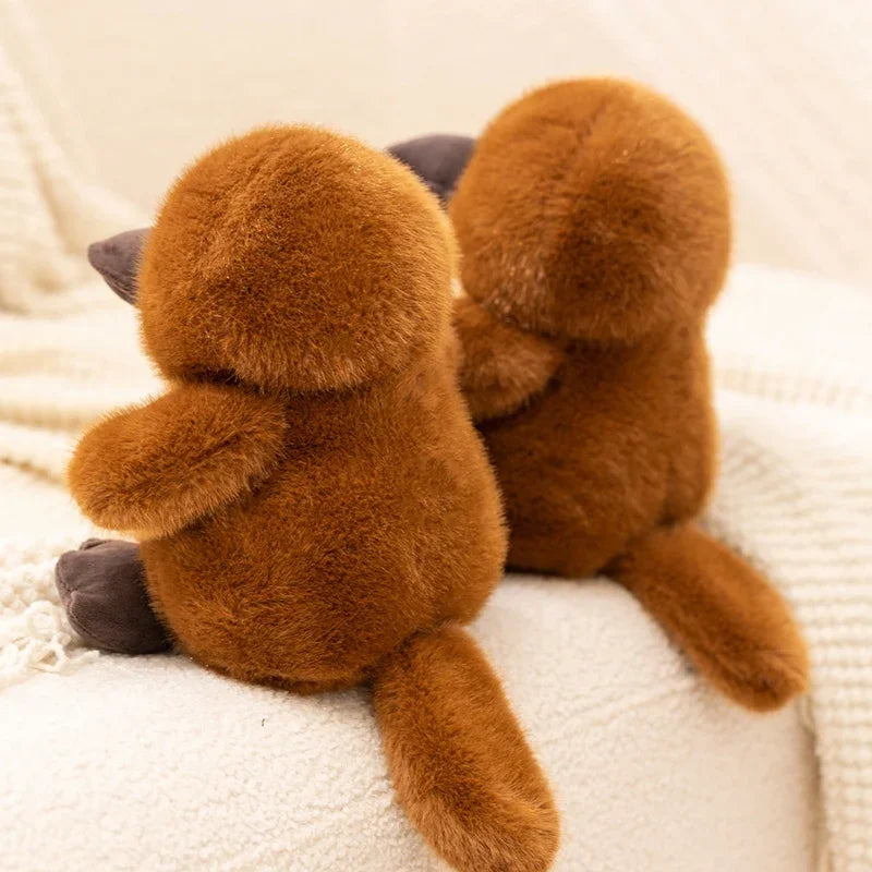Adorable Brown Platypus Soft Plush or Keychain - Image 6