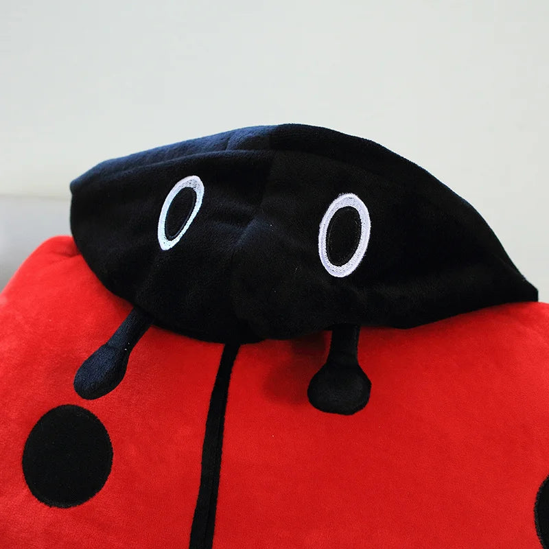 Oversized Ladybug Plush Wearable Sleeping Bag - Image 2