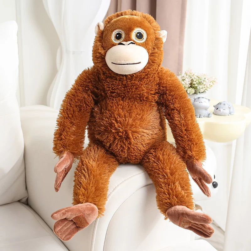Oversized Mother and Baby Orangutan Plush - Image 7
