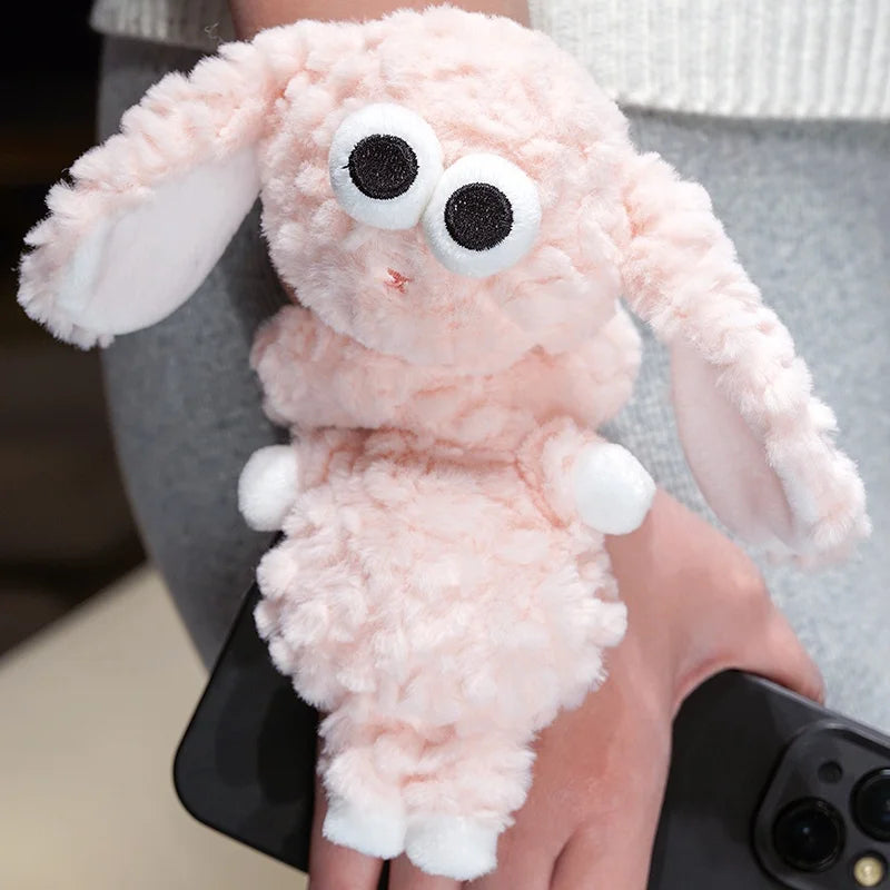Whimsical Multi-Animal Plush Strap with Googly Eyes - Image 6