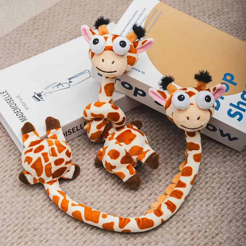 Cute Long Animal Plush Toy Set of 4 - Image 8