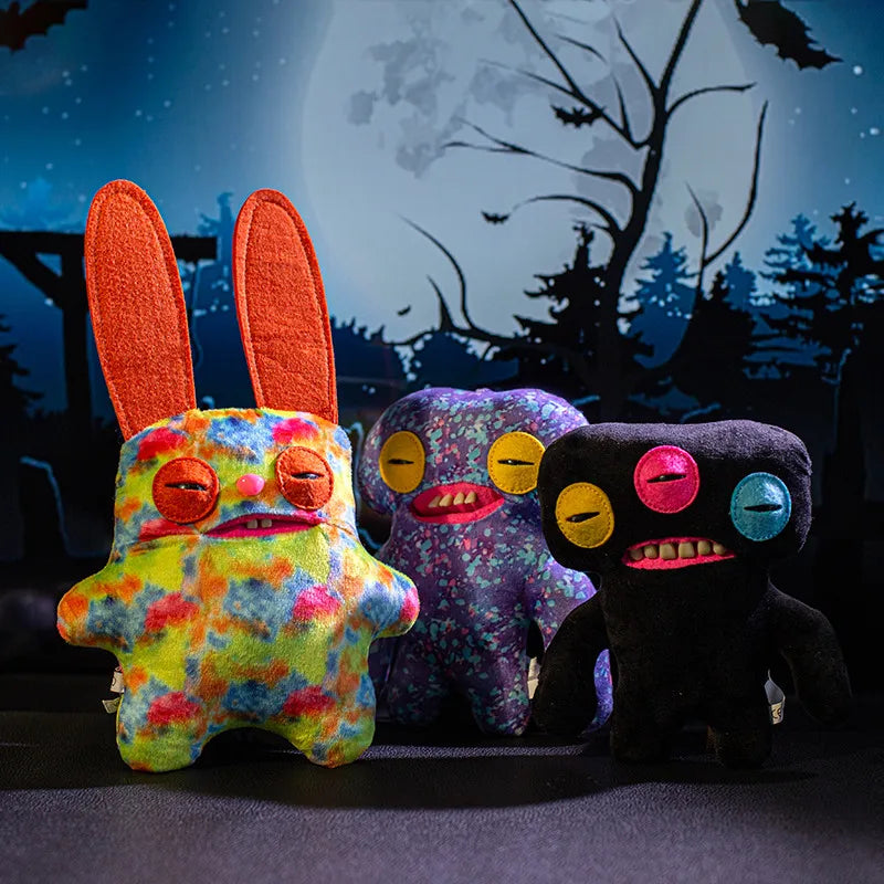Colorful Ugly Monster Plush with Exposed Teeth - Image 2