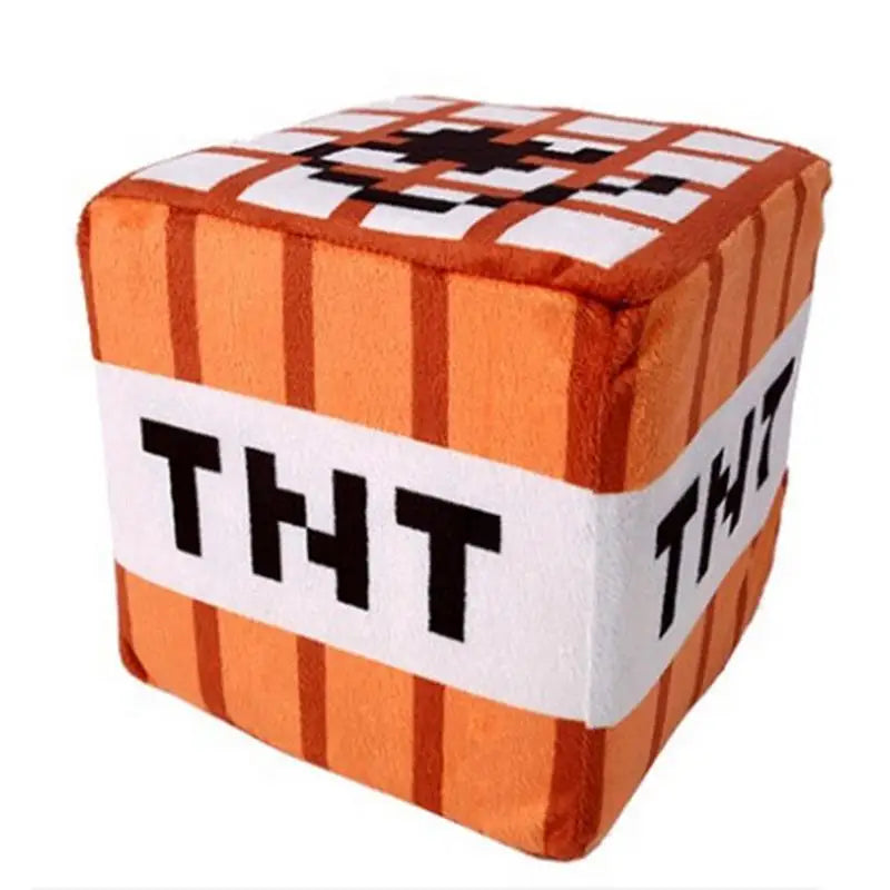 Minecraft TNT Block Orange Plush Cushion - Image 11