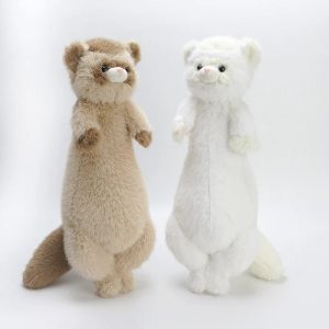 Cute Standing Ferret Plush Toy