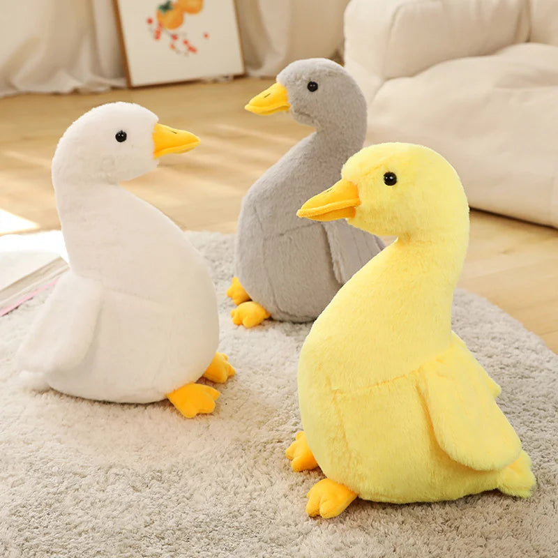 Adorable Kissing Duck Plush Pair - Image 2