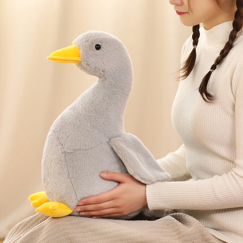 Adorable Kissing Duck Plush Pair - Image 3