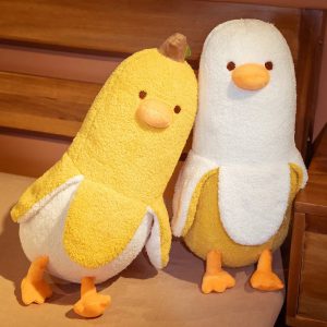 Adorable Banana Duck Plush Toy