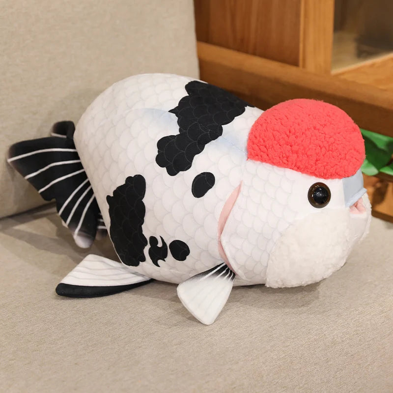 Chunky Ranchu Goldfish Plush Toy - Image 8