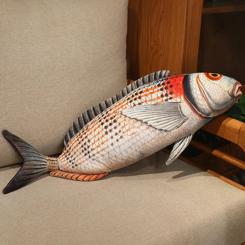 Realistic 3D Print Fish Plush Pillow - Image 7