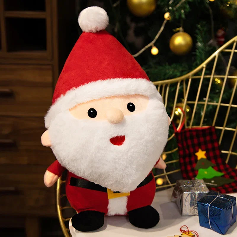 Multi-Size Christmas Santa & Reindeer Plush Set - Image 11