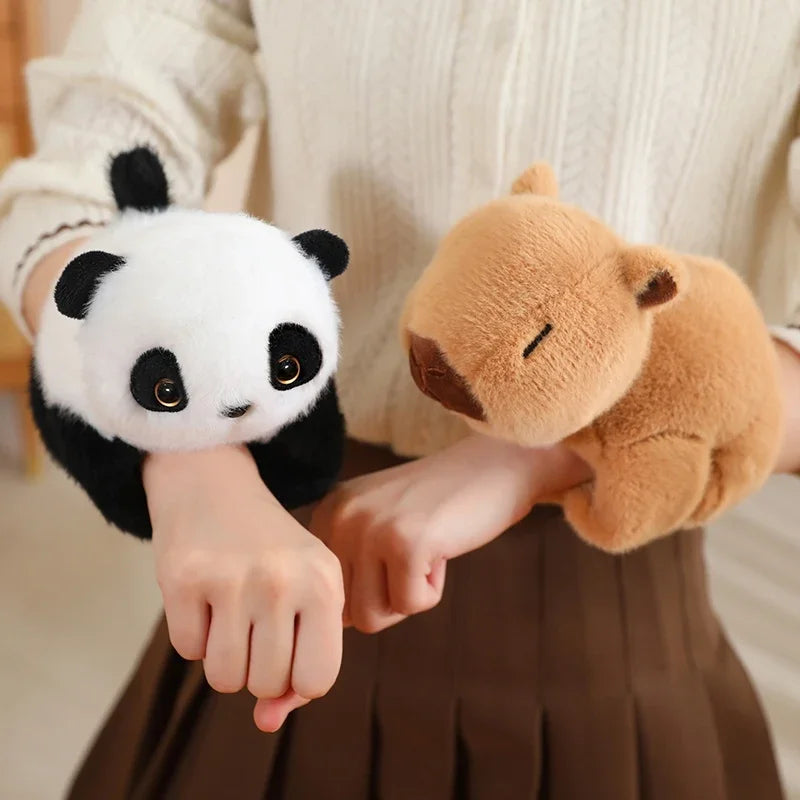 Cute Plush Animal Wrist Warmers - Image 3