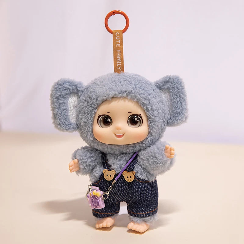 Kawaii Yellow Bee Costume Plush Doll with Big Eyes - Image 7