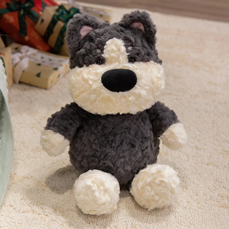 Adorable White Bear Plush in Gingham with Star - Image 9
