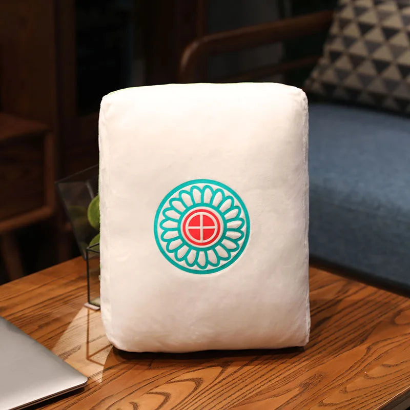 Mahjong Tile Plush Cushion with Iconic Designs - Image 18