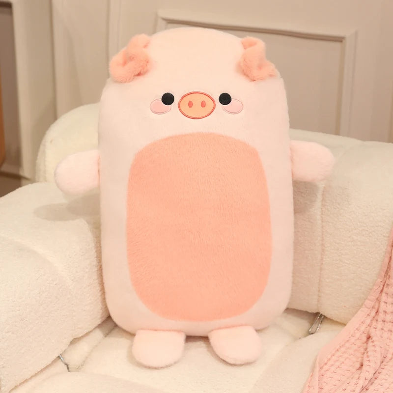 Brown and White Lying Animal Plush - Image 10
