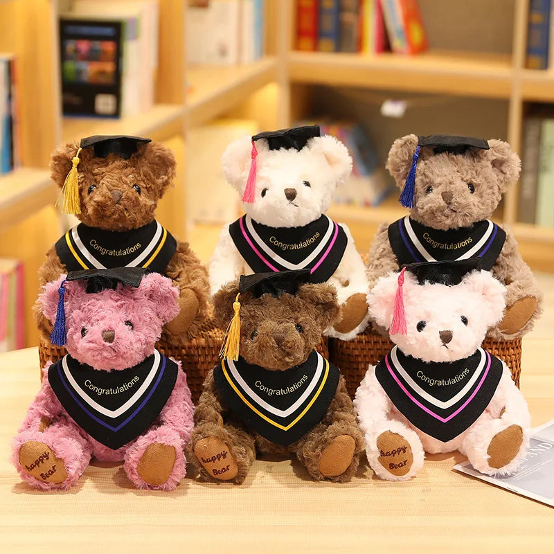 Plush Graduation Bear with Congratulations Stole - Image 5