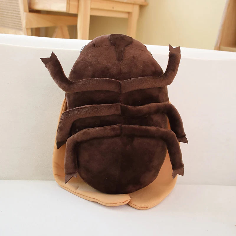Cute Brown Cicada Plush Toy with Large Wings - Image 3