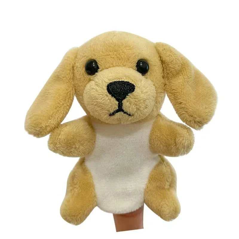 6-Piece Plush Wild Animal Finger Puppet Set - Image 28