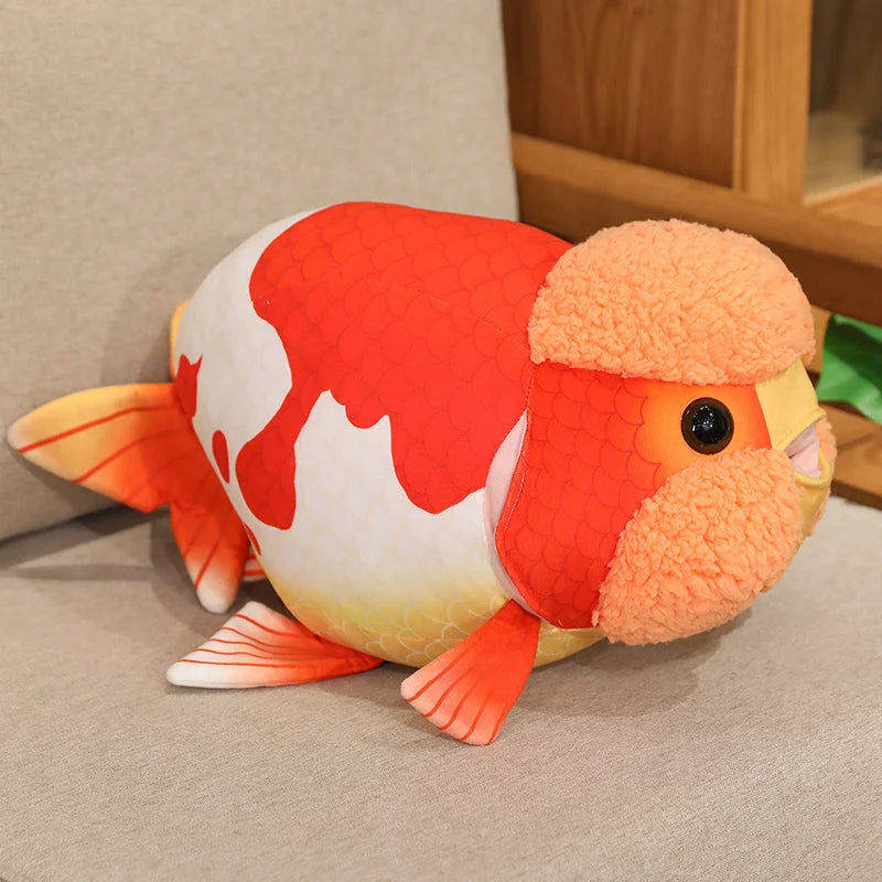 Chunky Ranchu Goldfish Plush Toy - Image 11