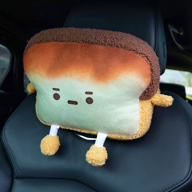 Cute Assorted Toasted Bread Plush Pillow Set - Image 8