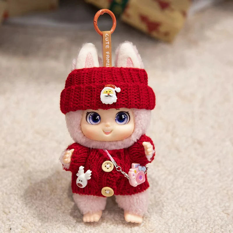 Kawaii Yellow Bee Costume Plush Doll with Big Eyes - Image 27