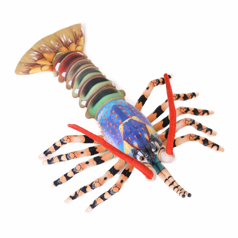 Vibrant Orange Lobster Plush Toy - Image 7