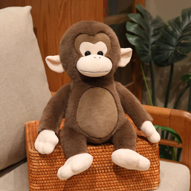 Cute Assorted Brown Monkey Plush Animal - Image 7