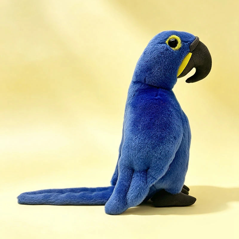 Vibrant Realistic Plush Parrot Stuffed Animal - Image 7