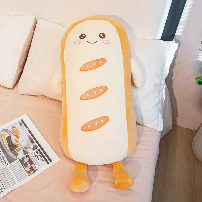 Smiling Baguette Plush Pillow - Image 5