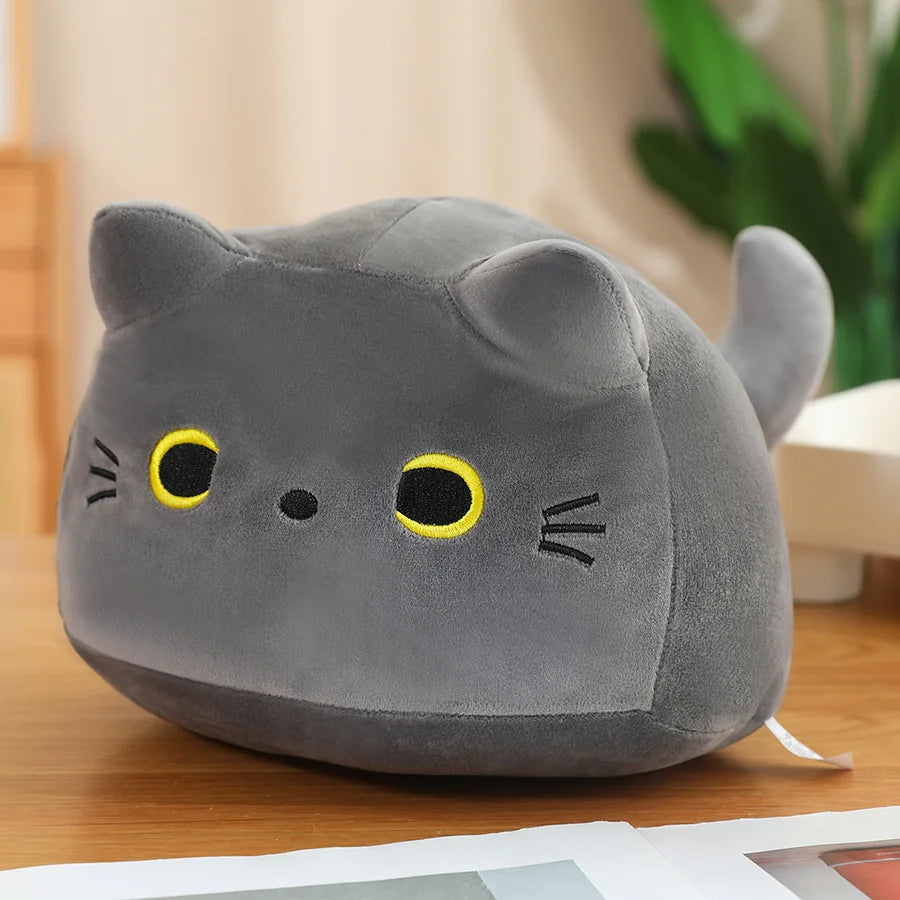 Kawaii Chubby Cat Plushie & Keychain Set - Image 15