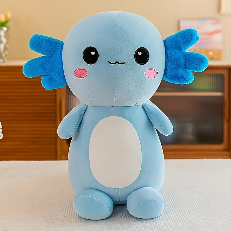 Cute Axolotl Plush Toy with Fluffy Frills - Image 8