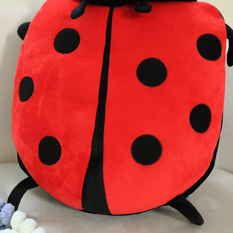 Oversized Ladybug Plush Wearable Sleeping Bag - Image 4