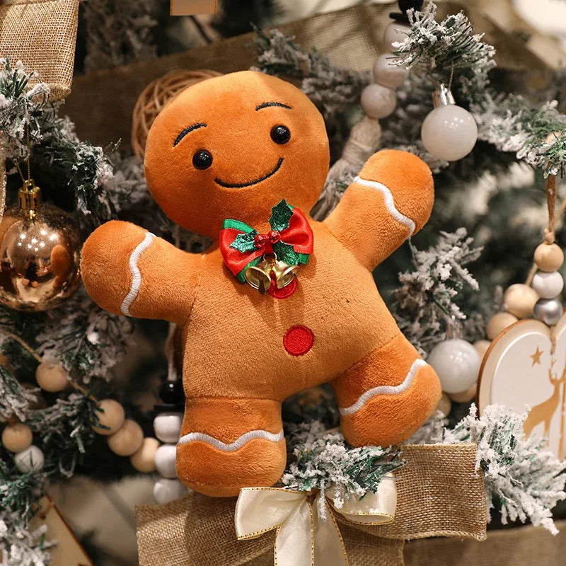 Adorable Christmas Plush Character Set - Image 2
