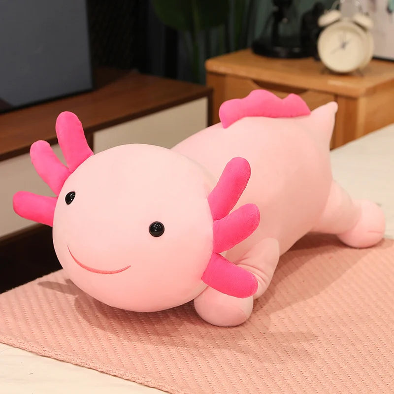 Vibrant Axolotl Plush Hugging Pillow - Image 6