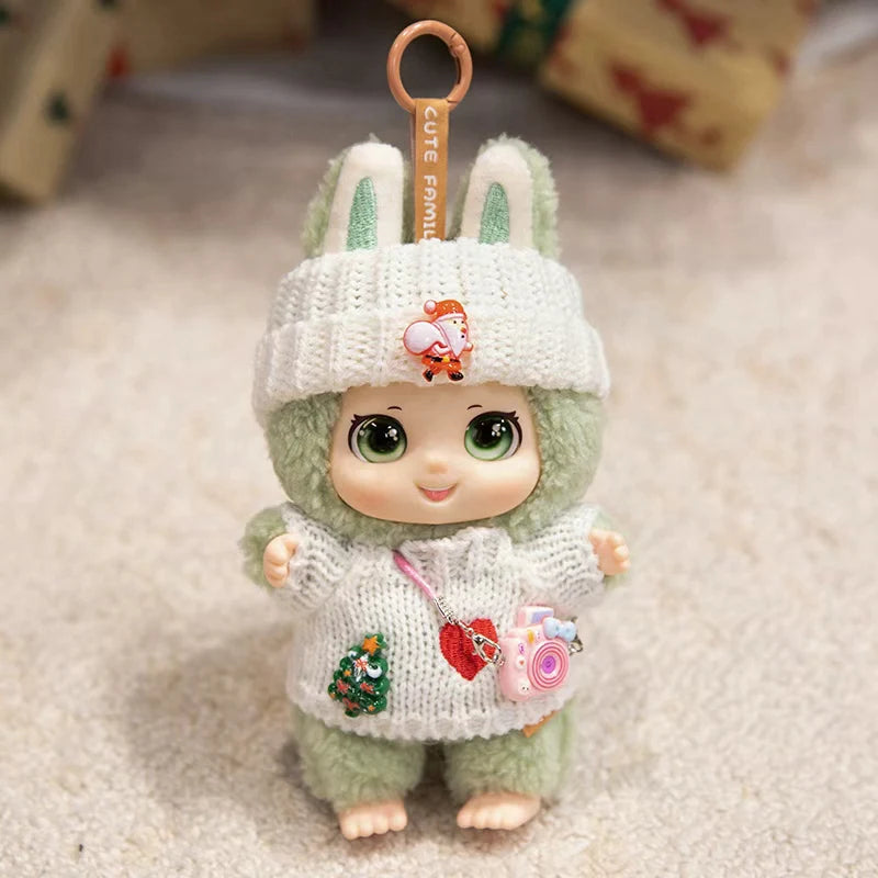 Kawaii Yellow Bee Costume Plush Doll with Big Eyes - Image 22