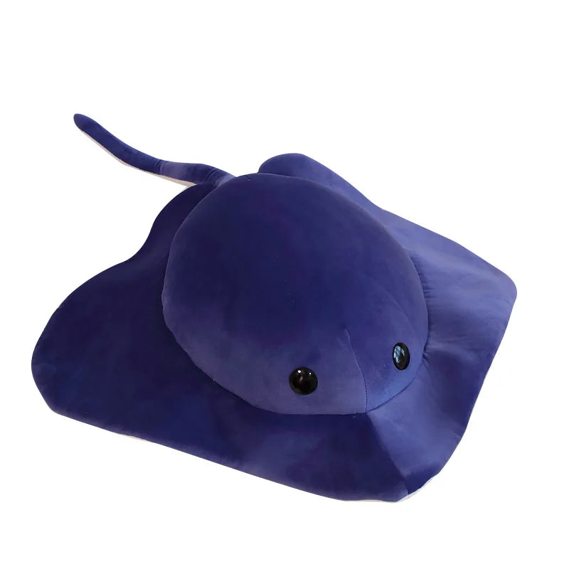 Deep Blue Stingray Plush Toy - Image 6