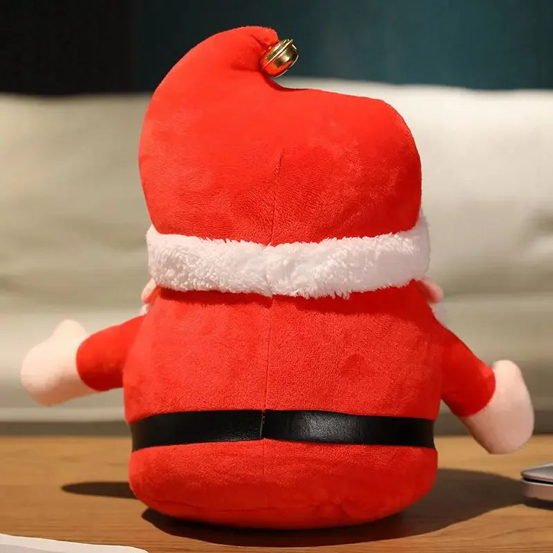 Chubby Christmas Santa & Reindeer Plush - Image 6
