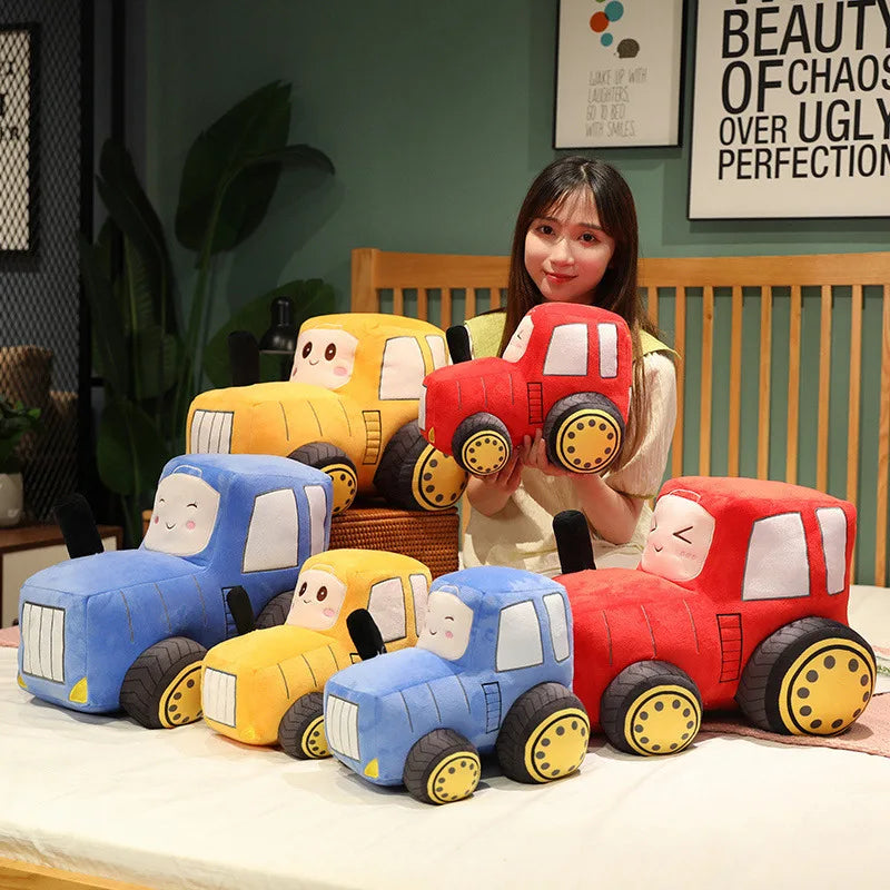 Adorable Big Wheel Plush Car Toy - Image 2